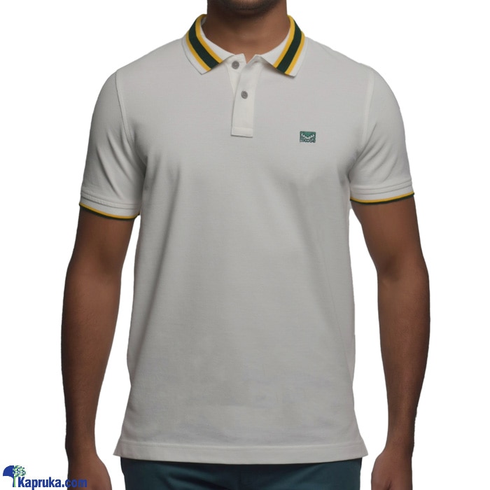 Men's Slim Fit Urban Polo T- Shirt White Online at Kapruka | Product# clothing02827