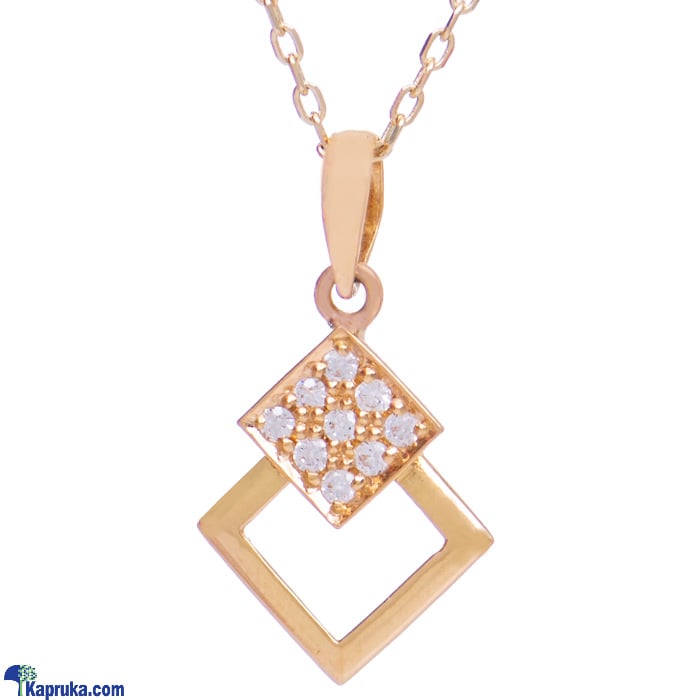 Vogue 22k gold pendant set with 9 (c/Z) rounds Online at Kapruka | Product# vouge00153