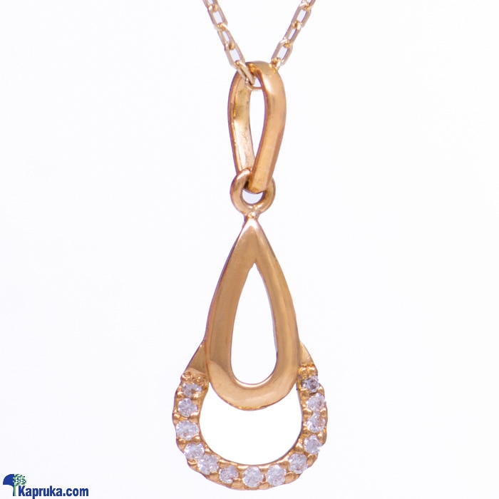 Vogue 22k gold pendant set with 13 (c/Z) rounds Online at Kapruka | Product# vouge00144