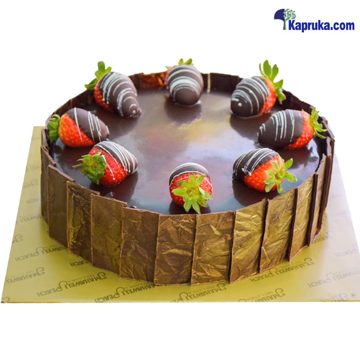 Mahaweli Reach Chocolate Strawberry Cake Online at Kapruka | Product# cake0MAH00293