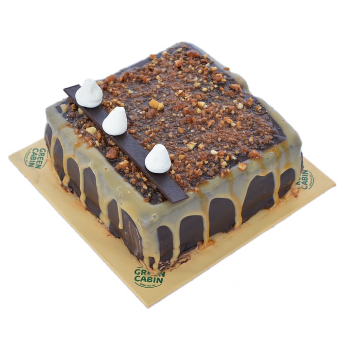 Green Cabin Nougat Crunch Cake 450G Online at Kapruka | Product# cakeGRC00111_TC1