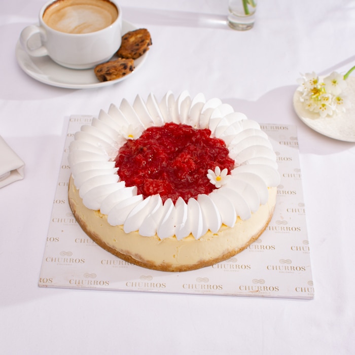 Kingsbury Strawberry Cheesecake Online at Kapruka | Product# cakeKB00207