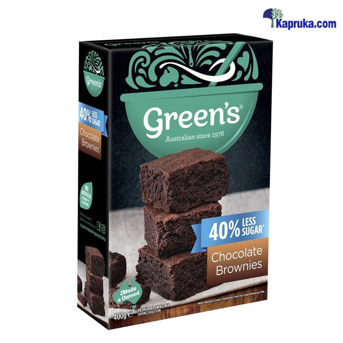 Globalfoods Greens Chocolate Brownie 400g Online price in Sri Lanka