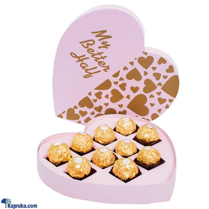 My Better Half 10 Pieces Ferrero Box Online at Kapruka | Product# chocolates001142
