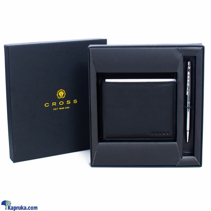 Cross Slim Wallet + Pen Online at Kapruka | Product# giftset00270
