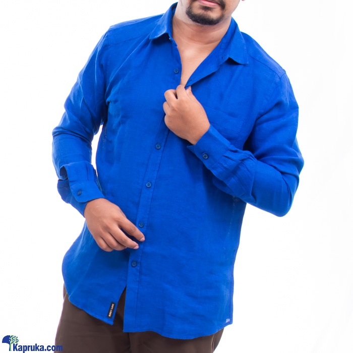 Light blue collar l/S shirt Online at Kapruka | Product# clothing02942