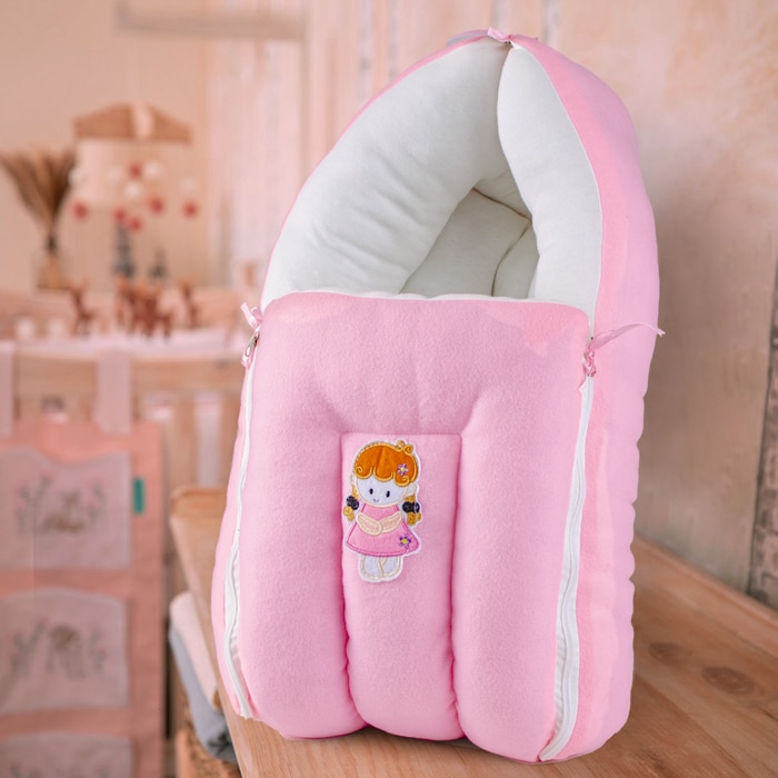 Baby Carrier - Baby Nest Bag - Newborn Carrying Bag - Baby Sleeping And Safety Carrier - Baby Girl Pink Carrier - Infant Nest Carrier Online at Kapruka | Product# babypack00437