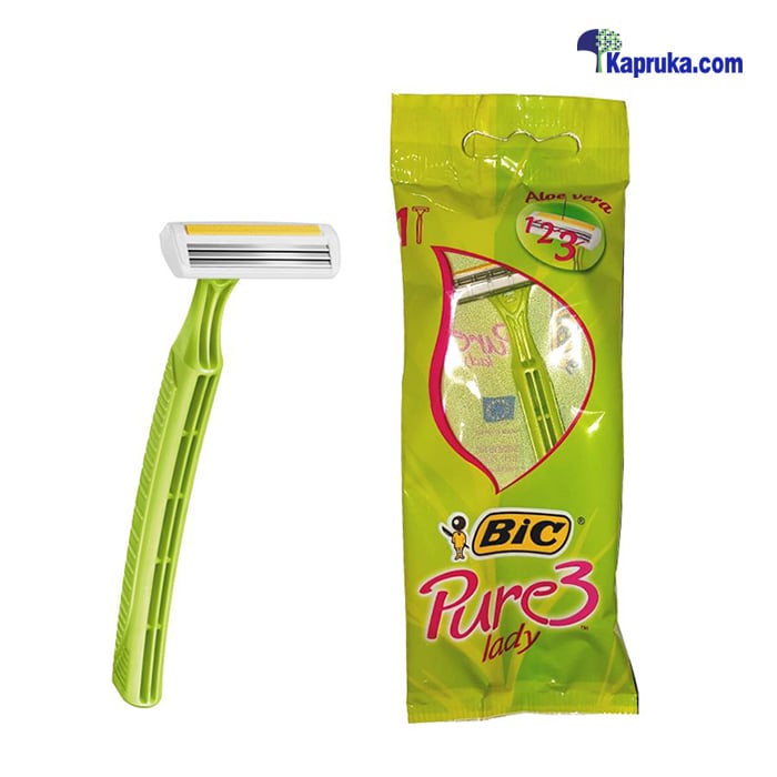 BIC Pure 3 Lady - Single Razor Pouch Online at Kapruka | Product# grocery002037