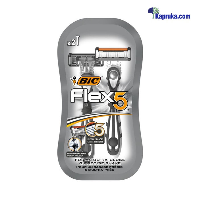BIC Flex 5 - Pack Of 2 Razors Online at Kapruka | Product# grocery002041