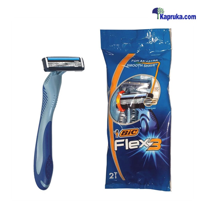 BIC Flex 3 Pouch - Pouch Of 2 Razors Online at Kapruka | Product# grocery002043