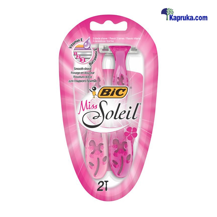 BIC Miss Soliel Razor - Pack Of 2 Razors Online at Kapruka | Product# grocery002046