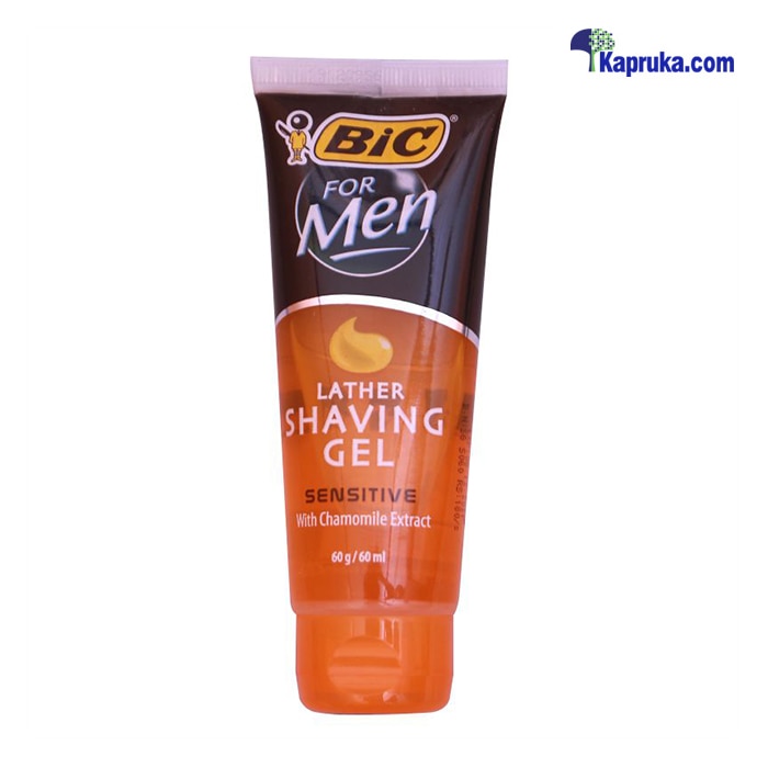 BIC Shaving Gel Tube 60g Sensitive - Single Tube Online at Kapruka | Product# grocery002040