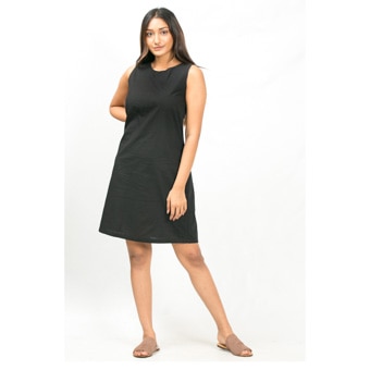 Urban Root Black Sleeveless Short Dress Online at Kapruka | Product# clothing02976