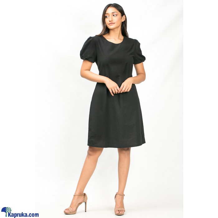 Urban Root Black Sleeved Short Dress Online at Kapruka | Product# clothing02983