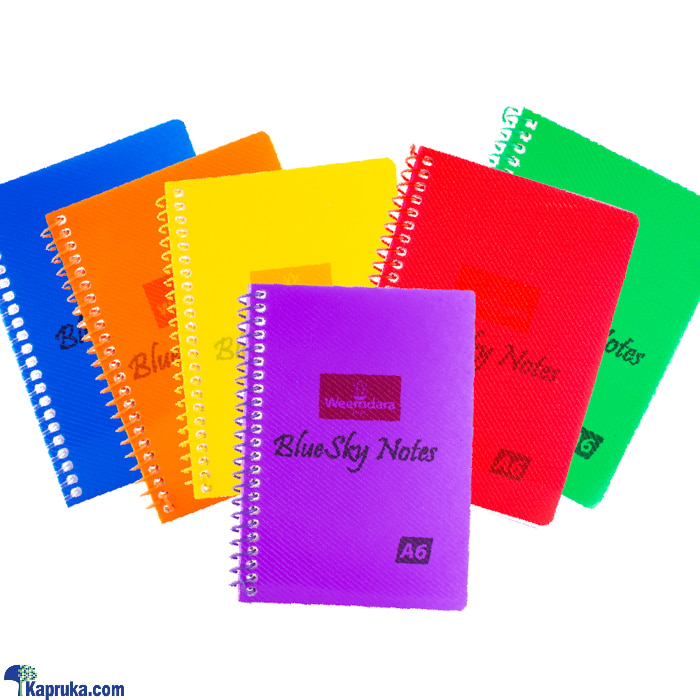 Weerodara Blue Sky A6 Note Book-140pages Blue Online at Kapruka | Product# childrenP0651_TC1