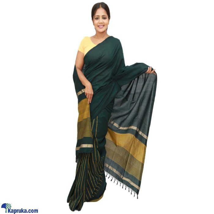 Black And Yellow Standard Saree - C1513 Online at Kapruka | Product# clothing03112