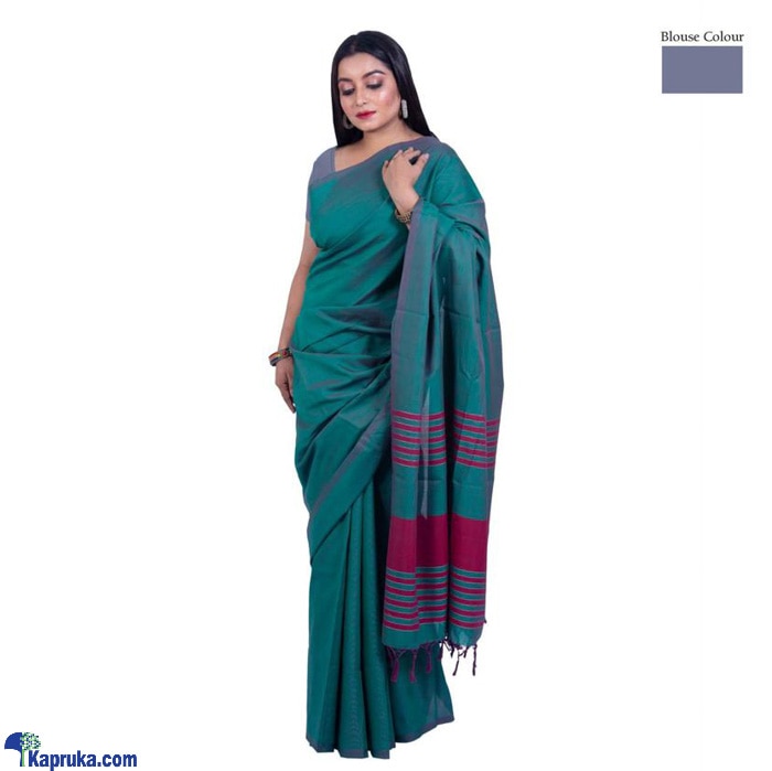 Cotton And Reyon Mixed Saree SR092 Online at Kapruka | Product# clothing03128