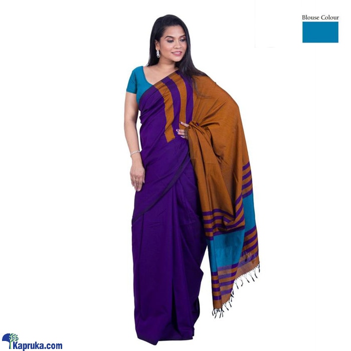Cotton And Reyon Mixed Saree SR108 Online at Kapruka | Product# clothing03146