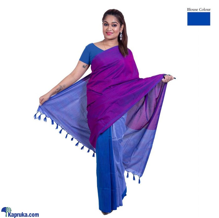 Cotton And Reyon Mixed Saree SR136 Online at Kapruka | Product# clothing03143