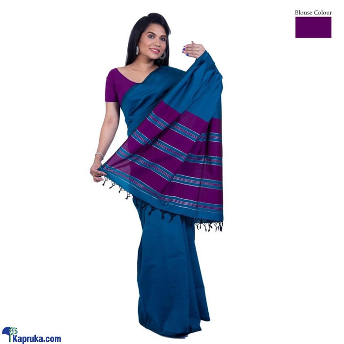 Cotton And Reyon Mixed Saree SR138 Online at Kapruka | Product# clothing03133
