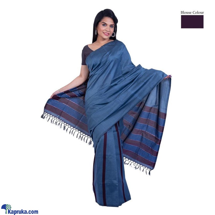Cotton And Reyon Mixed Saree SR142 Online at Kapruka | Product# clothing03121