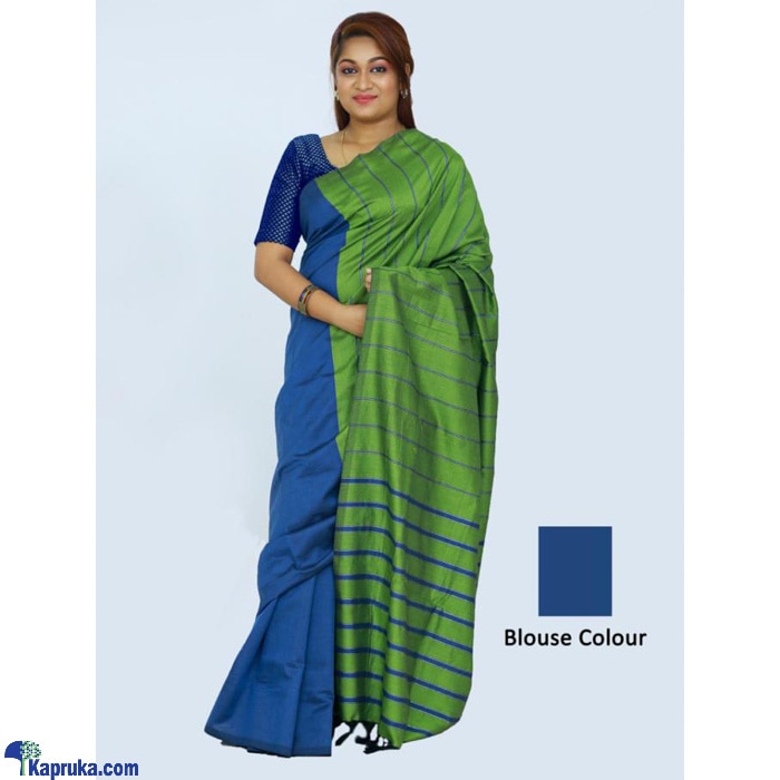 Cotton And Reyon Mixed Saree SR006 Online at Kapruka | Product# clothing03118