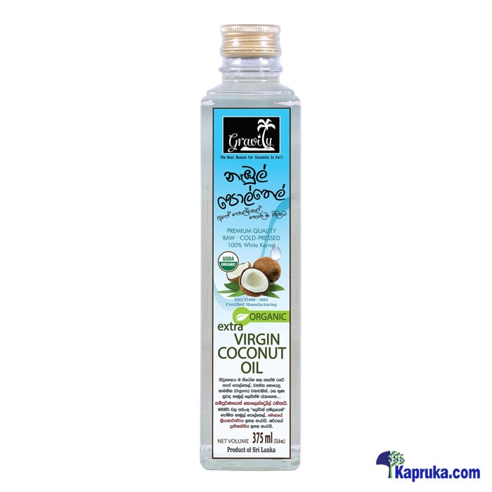 Extra Virgin Coconut Oil 375ml Bottle Online at Kapruka | Product# grocery002084