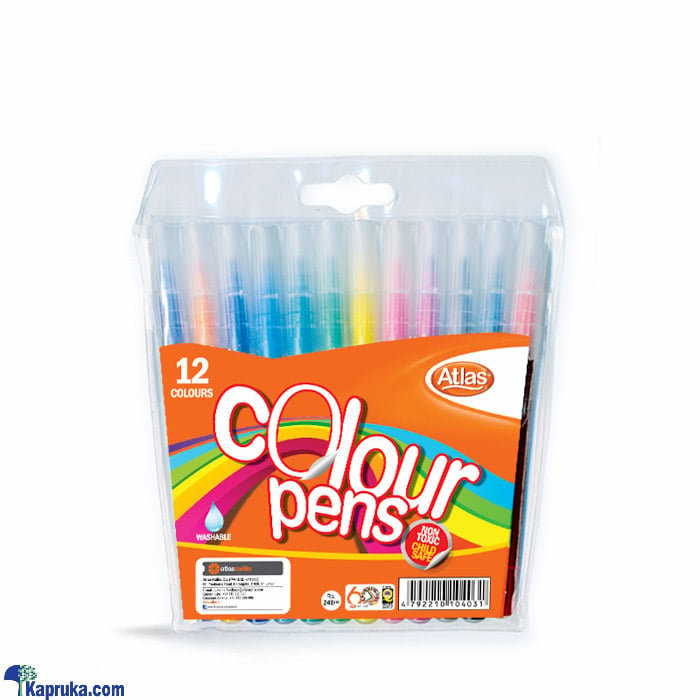 Atlas Color Pen Wallets (12 Colors) Online at Kapruka | Product# childrenP0680