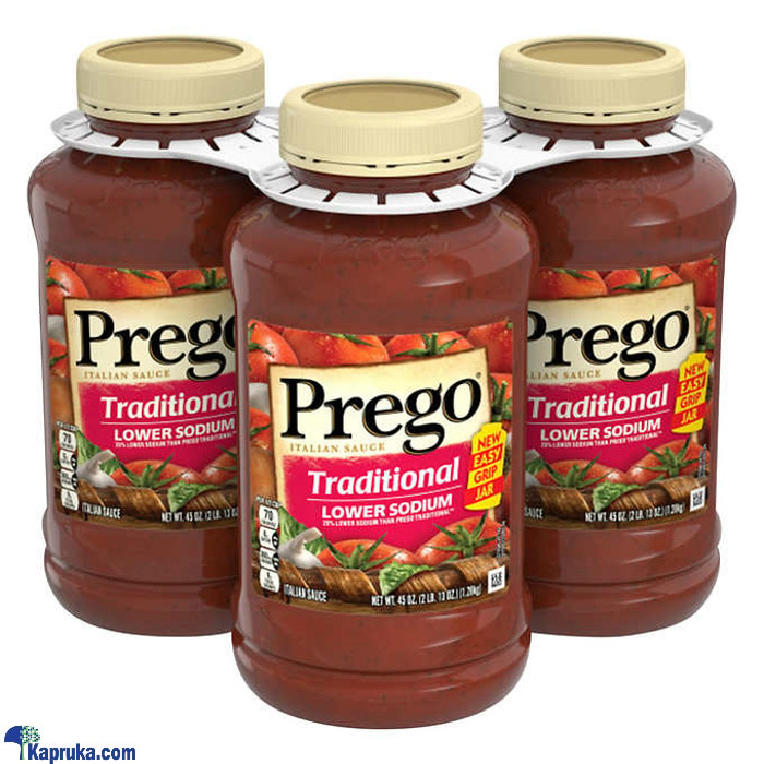 Prego Pasta Sauce Low Sodium 45 Oz X 3 Jars Online at Kapruka | Product# grocery002114