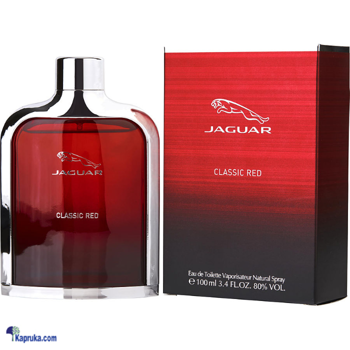 Jaguar Classic Red Eau De Toilette Spray For Men 100ml Online at Kapruka | Product# perfume00576
