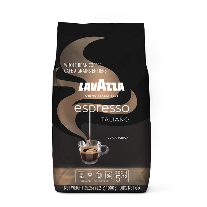 Lavazza Caffé Espresso 100% Premium Arabica Coffee, Whole Bean, 2.2 Lbs Online at Kapruka | Product# grocery002103