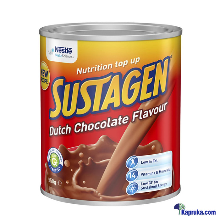 Sustagen Dutch Chocolate 550g Online at Kapruka | Product# grocery002119