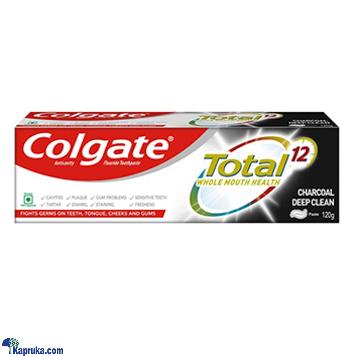 COLGATE TOTAL CHARCOAL Toothpaste 120G Online at Kapruka | Product# grocery002126
