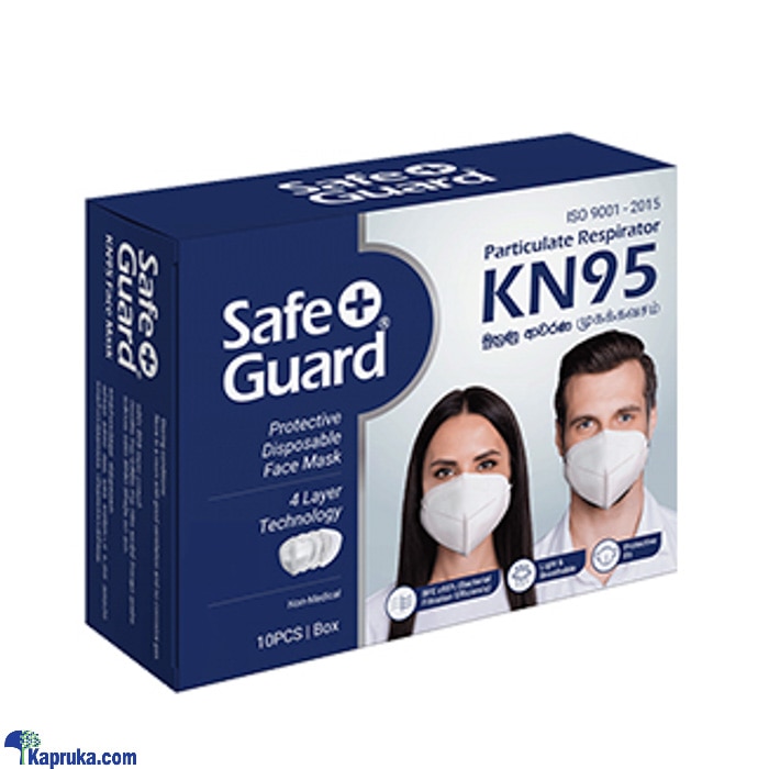 SAFE GUARD KN95 4 LAYER FACE MASKS 10'S Online at Kapruka | Product# grocery002143