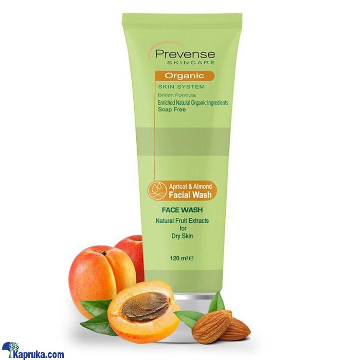 Prevense Apricot And Almond Face Wash For Dry Skin - 120ml Online at Kapruka | Product# cosmetics00517