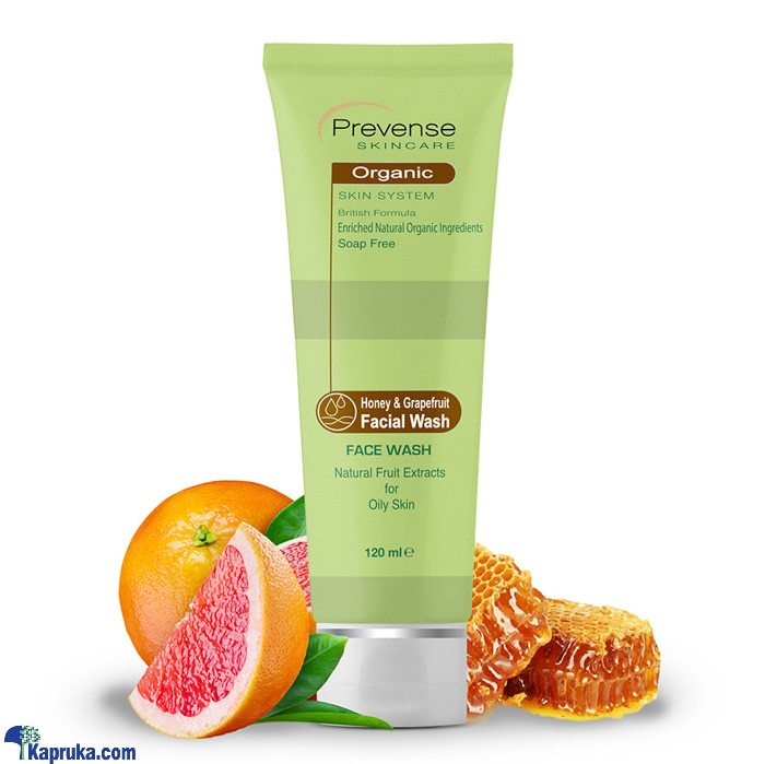 Prevense Honey And Grape Fruit Face Wash For Oily Skin - 120ml Online at Kapruka | Product# cosmetics00520