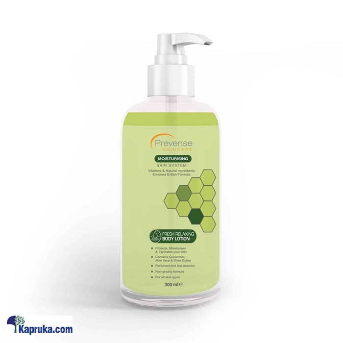 Prevense Fresh Relaxing Body Lotions For All Skin Types - 300ml Online at Kapruka | Product# cosmetics00527
