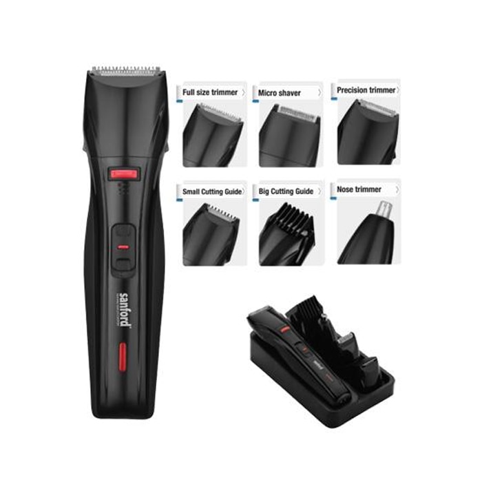 SANFORD 6 IN 1 RECHARGEABLE HAIR CLIPPER - SF- 9727HC Online at Kapruka | Product# elec00A2824
