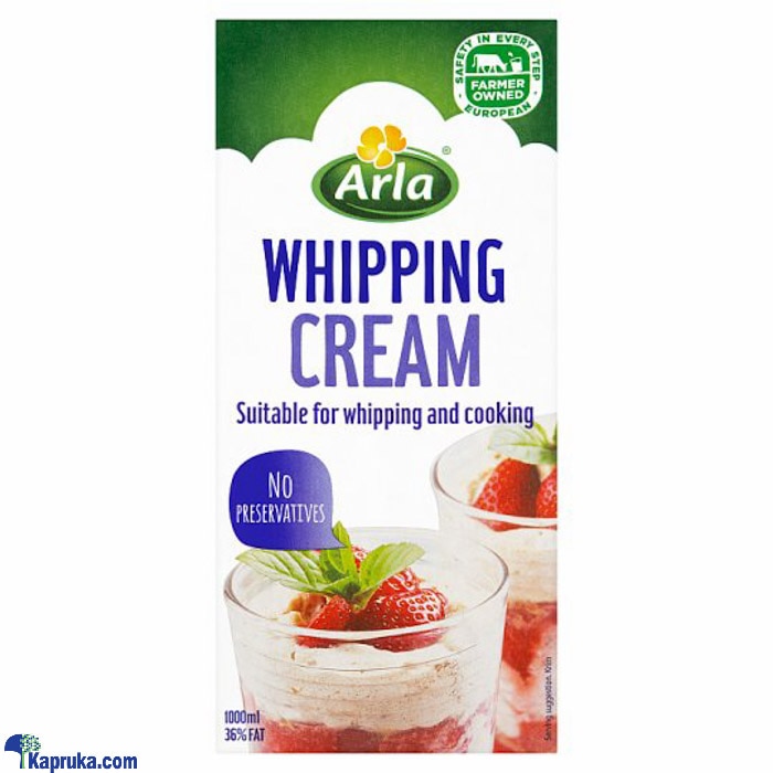 ARLA DANISH WHIPPING CREAM (1LT) Online at Kapruka | Product# grocery002156
