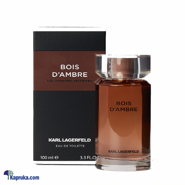 Karl Lagerfeld Bois D'ambre Eau De Toilette For Men 50ml Online at Kapruka | Product# perfume00619