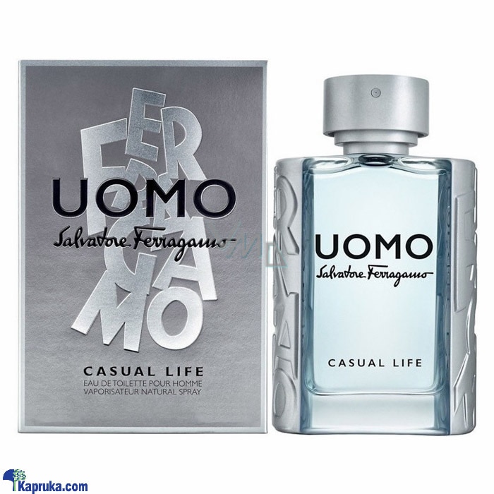 Salvatore Ferragamo Uomo Casual Life Eau De Toilette For Men 50 Ml Online at Kapruka | Product# perfume00611