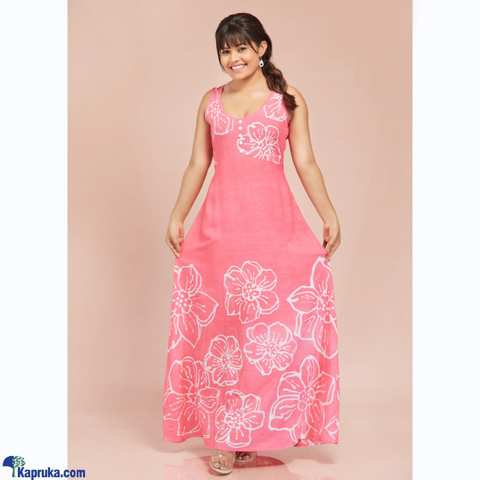 Batik Dress- Pink Online at Kapruka | Product# clothing03443