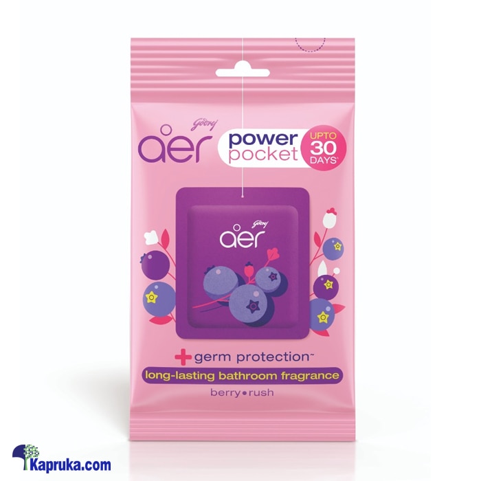 Aer Power Pocket Air Freshener (berry Rush) Online at Kapruka | Product# grocery002176