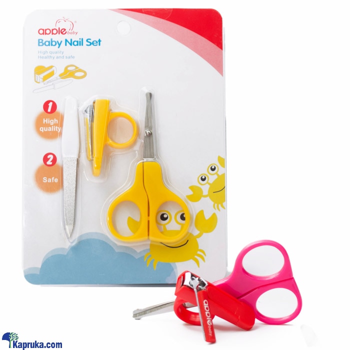 Baby Nail Care Set - Manicure Set With Scissor,clipper And Nail File - Mini Baby Pedicure And Manicure Kit - Grooming Kit For Infants ,toddlers And New Online at Kapruka | Product# babypack00501