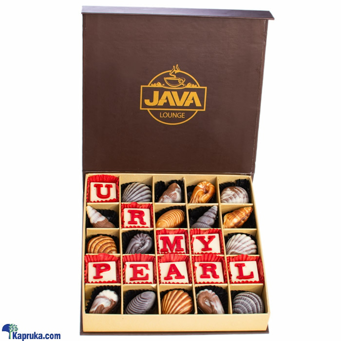 Java 'u R My Pearl' 25 Piece Chocolate Box Online at Kapruka | Product# chocolates001183