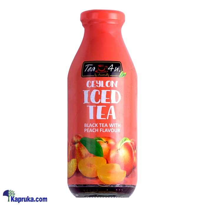 TEA 4U Iced Tea Black Tea Peach - 350ml Online at Kapruka | Product# grocery002220