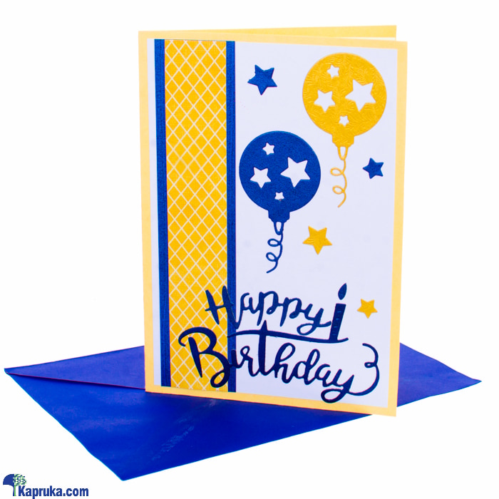 Happy Birthday Handmade Greeting Card Online at Kapruka | Product# greeting00Z333