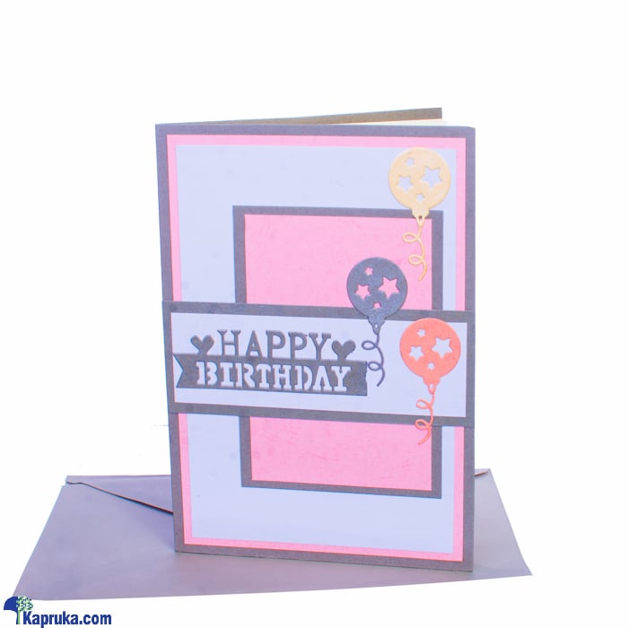Happy Birthday Handmade Greeting Card Online at Kapruka | Product# greeting00Z329