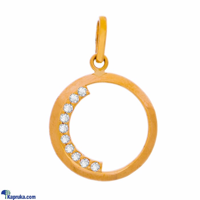 Vogue 22k gold pendant set with 10 (c/Z) rounds Online at Kapruka | Product# vouge00418