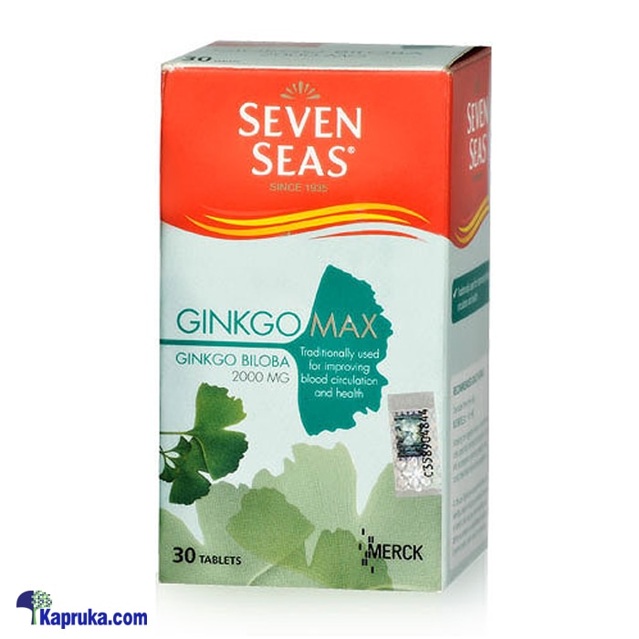 Seven Seas Ginkgo Max Caps 30s Online at Kapruka | Product# grocery002229